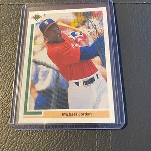 Michael Jordan baseball rookie mint gem 10 condition.